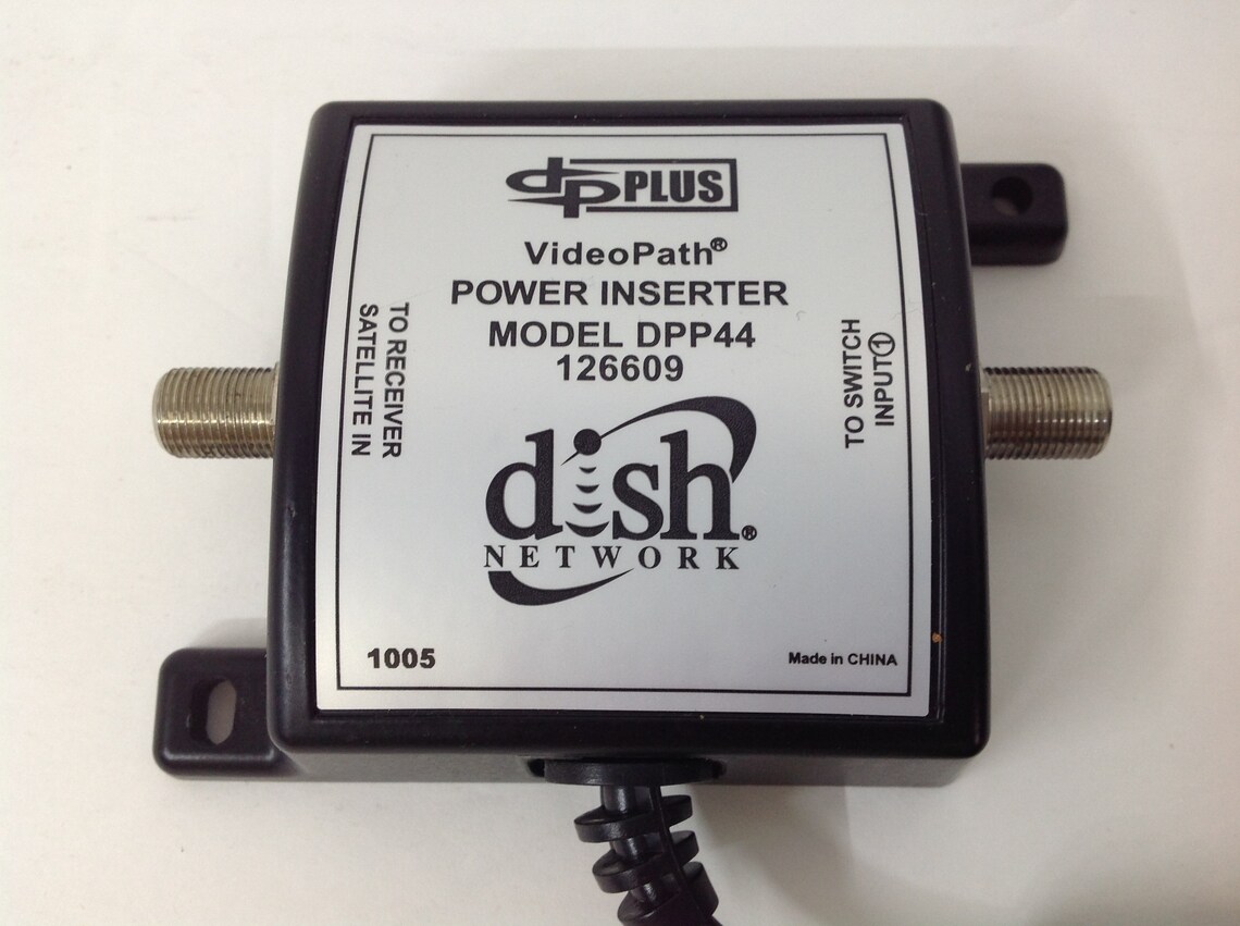 Dish Network Power Inserter Video Path Model Dpp44 126609 Etsy