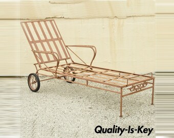 Antique Wrought Iron Patio Furniture Etsy