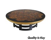 Muller and Barringer for Kittinger 48 quot Round Lotus Coffee Cocktail Table