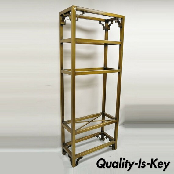 Bronze etagere sale bookcase