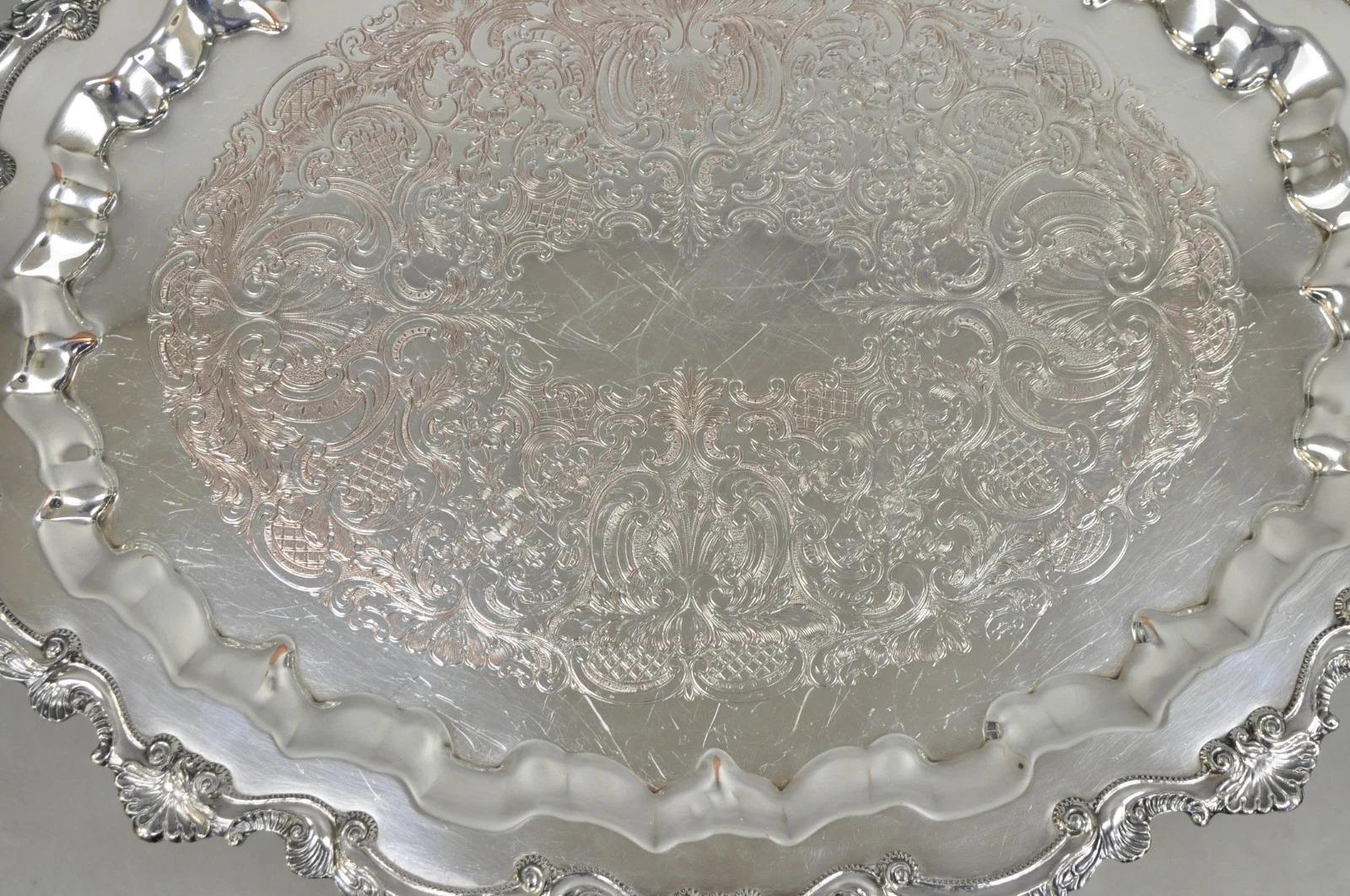 Antique John Turton Sheffield England Victorian Silver Plated Tea