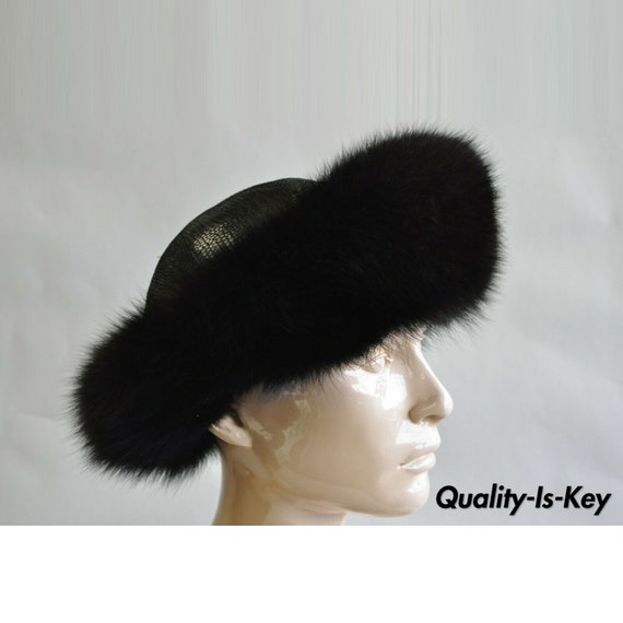 Black studded mink brim hat Spike Studded Cowboy Hat | Cowgirl Hat | Western Hat | Punk  main image 3