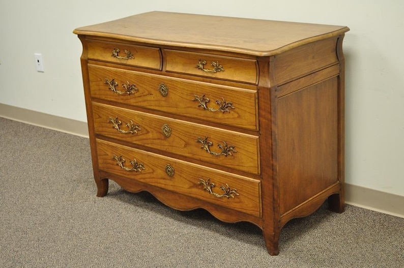 Vintage Baker French Country Louis XV Style Bachelor Chest Etsy