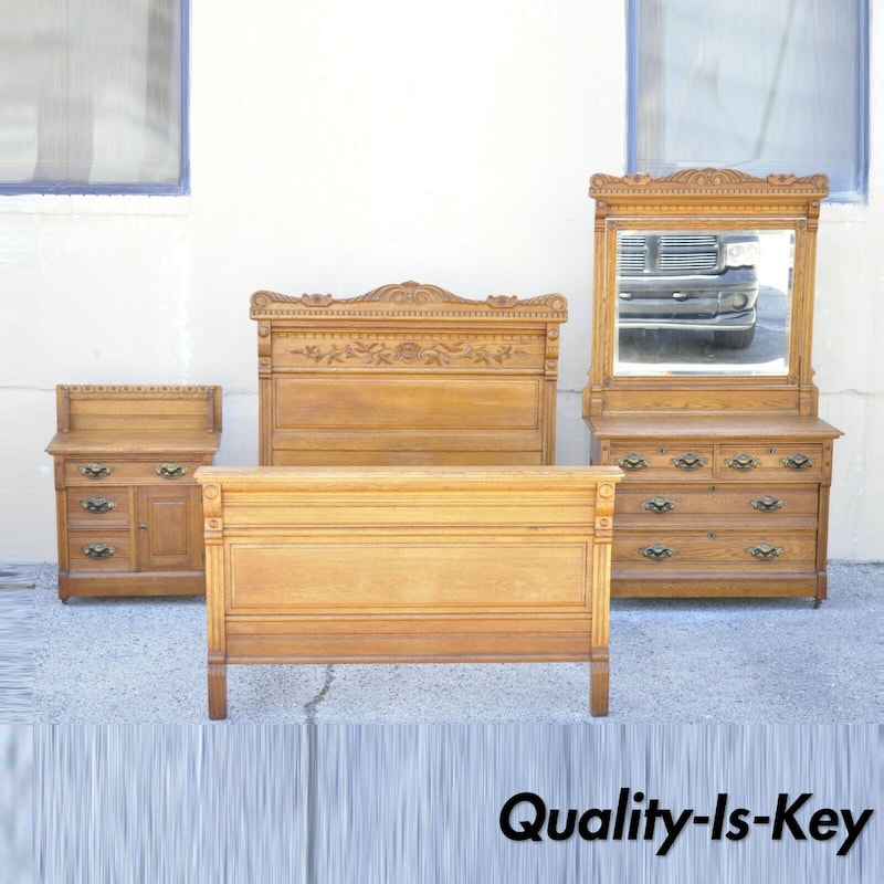 Antique Bedroom Set - Etsy