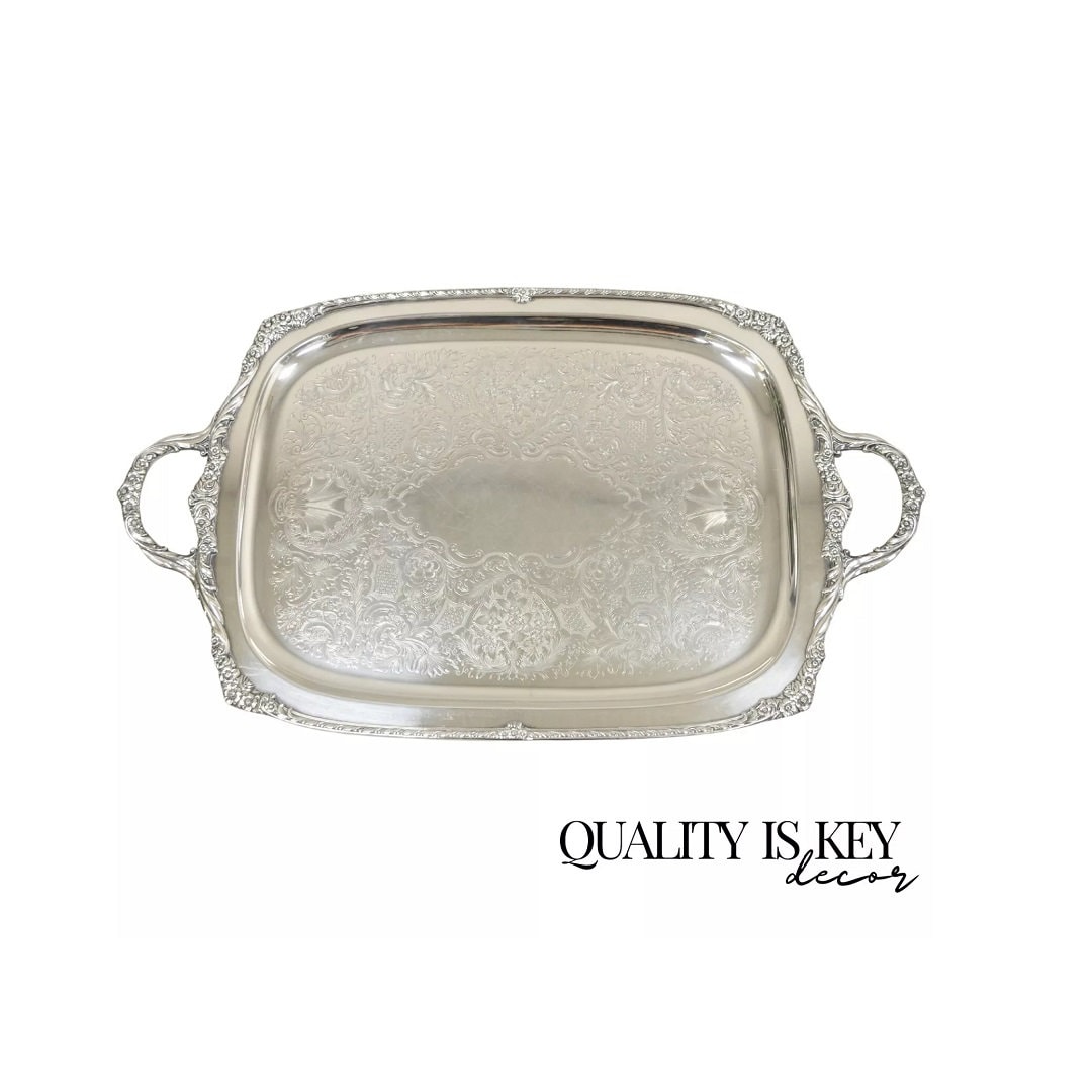 Rogers Bros. 1847 Heritage 9493 Large Silver Plated Serving