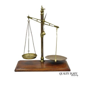 W T Avery Antique Balance Scales - Etsy