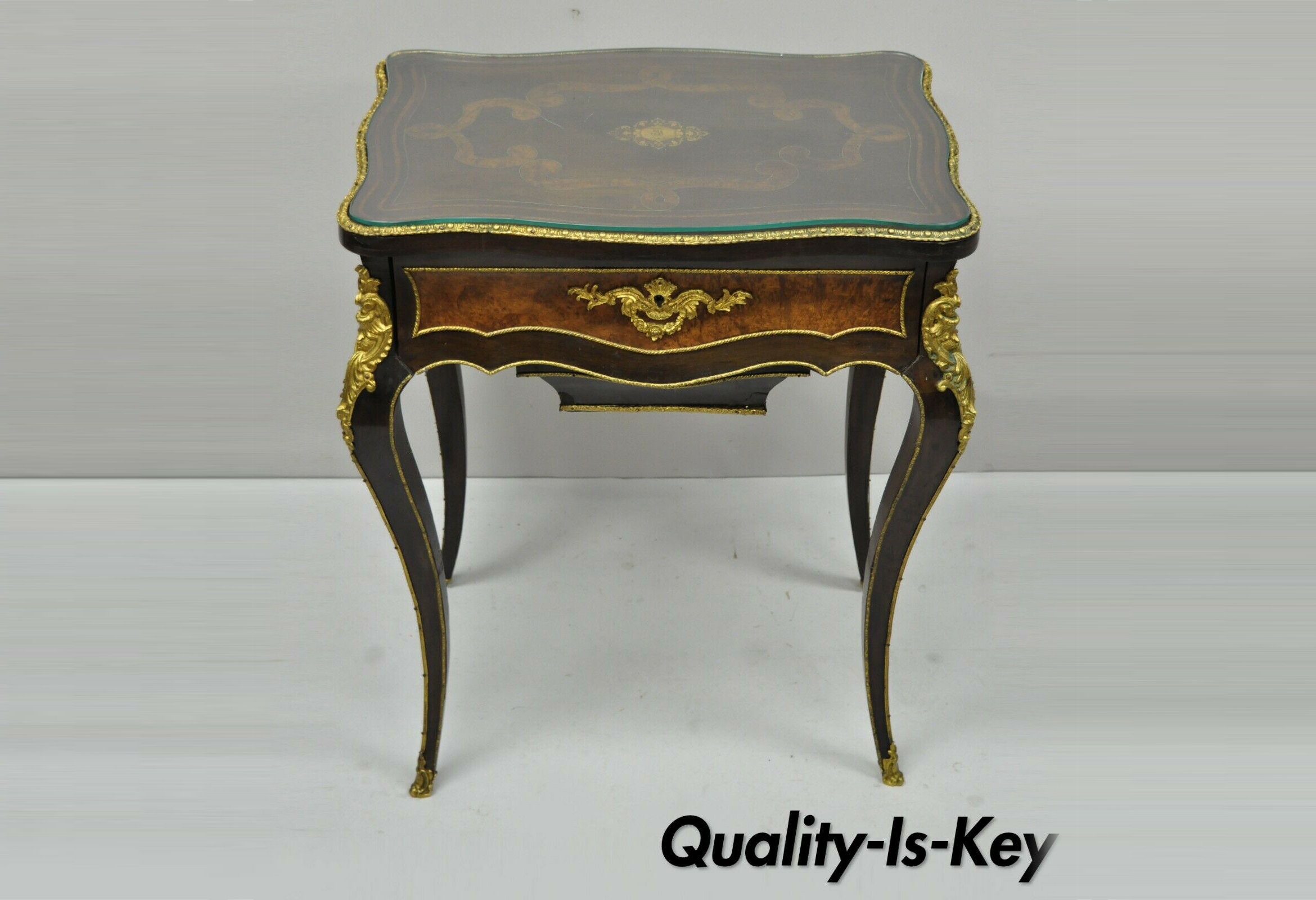 19th Maison Alphonse Giroux Paris Louis XV Ladies Work Table