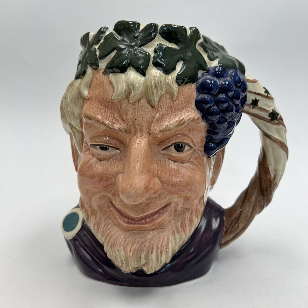 Vintage Royal Doulton 1958 Bacchus D 6499 Toby Mug Jug 7.5 Inch