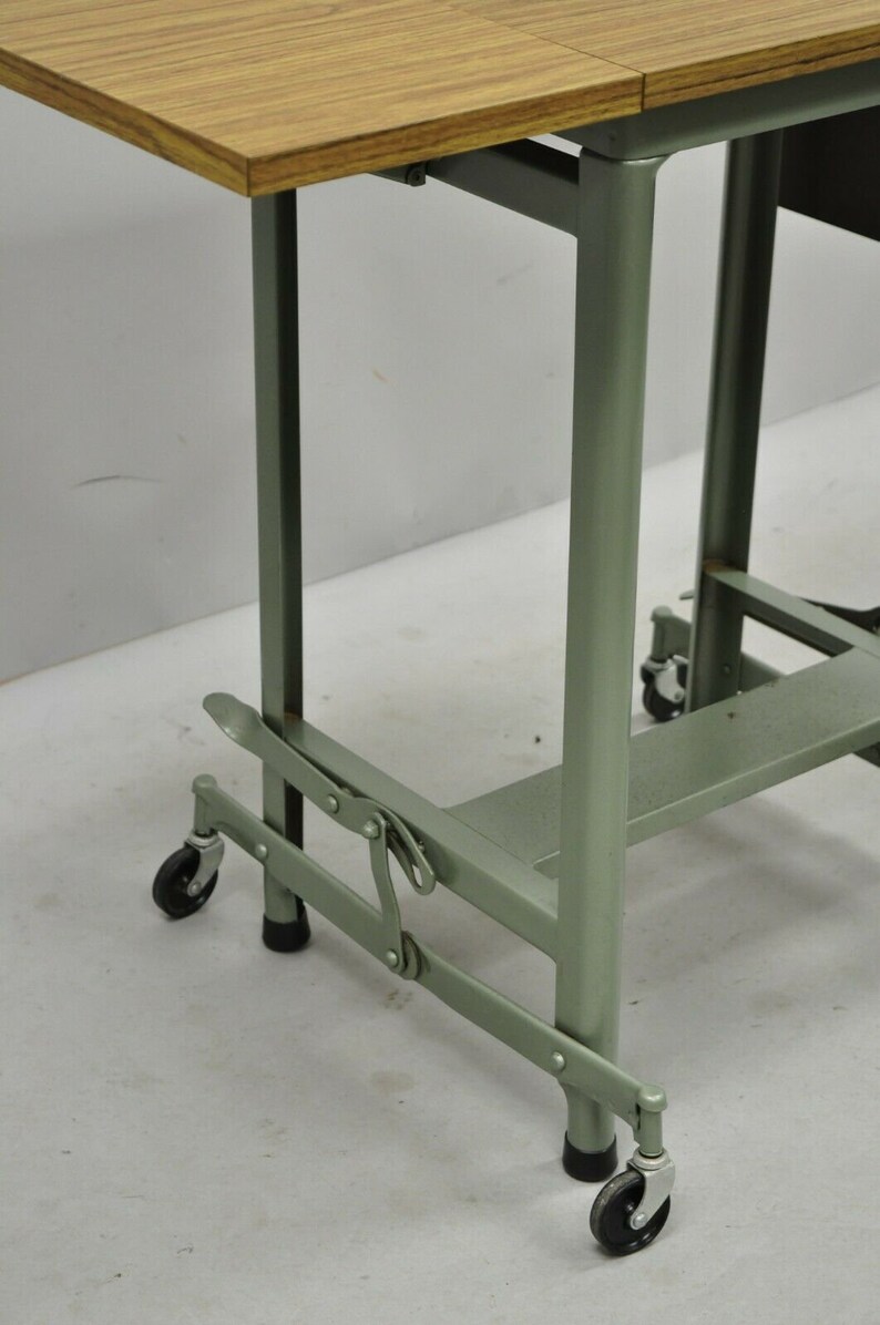 Vintage Hi Lo Metal Stand Industrial Modern Metal Typewriter Etsy