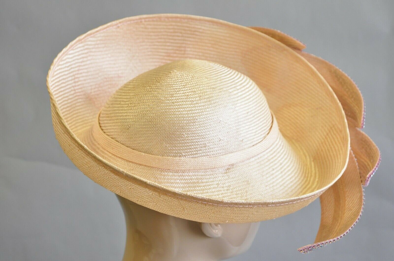 Stylish Pink Jack McConnell Church Dress Hat Jack Mcconnell Hats - Etsy main image 2