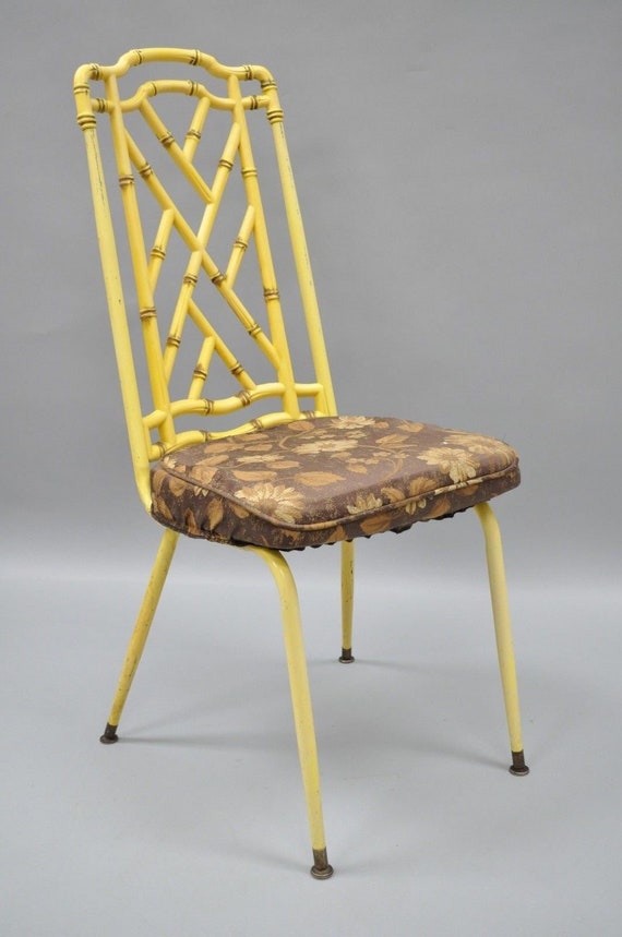Metal bamboo sale chairs