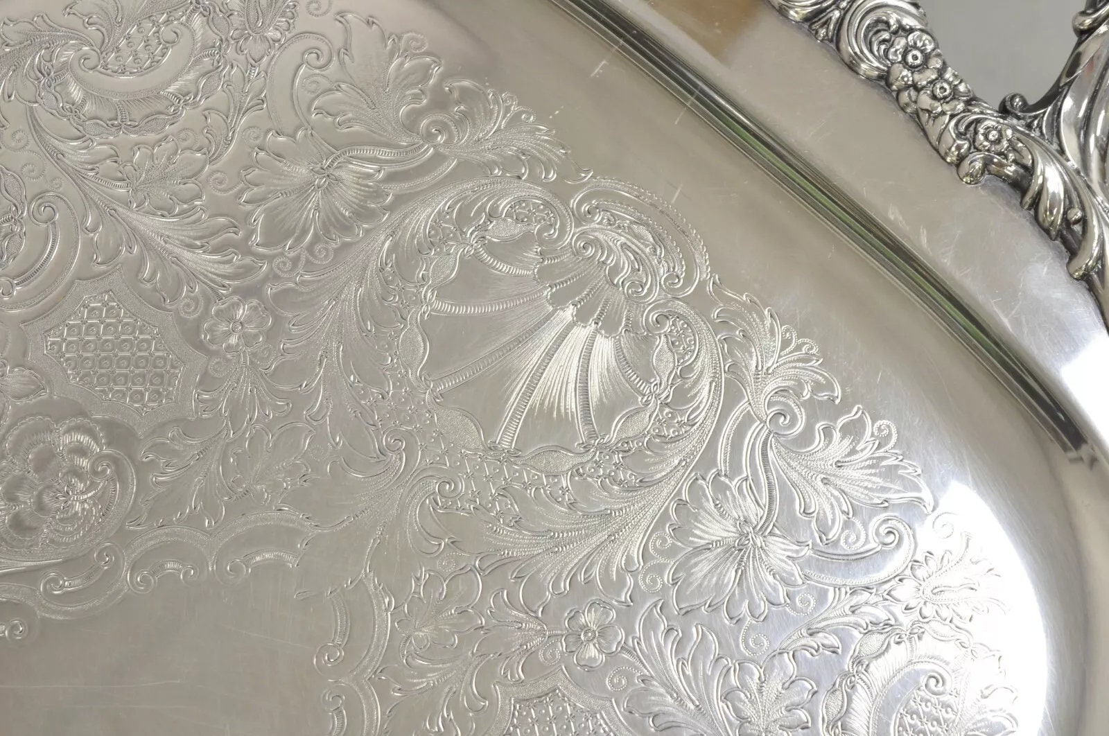 Rogers Bros. 1847 Heritage 9493 Large Silver Plated Serving