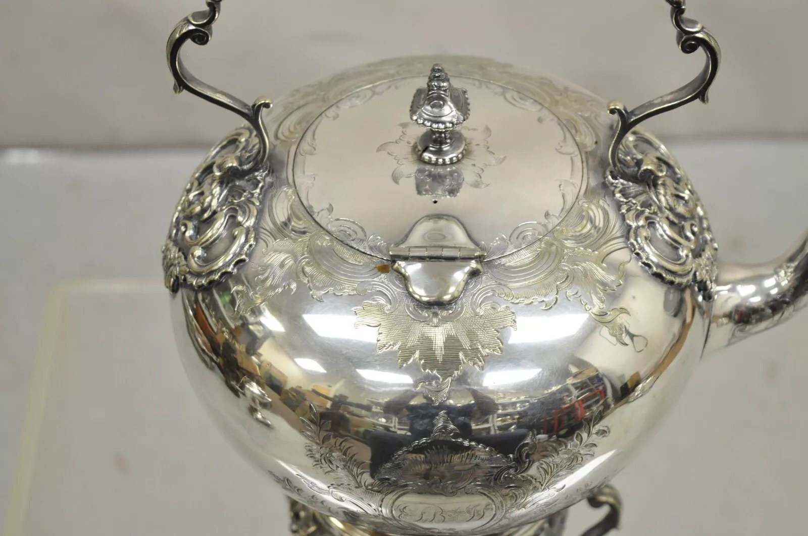 James Dixon & Sons Sheffield Victorian Silver Plated Tilting