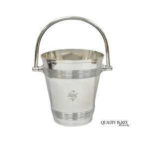 【WILCOX】アイスバケツ / ライナー 【シルバープレート】 Wilcox Silver Ice Bucket - Etsy