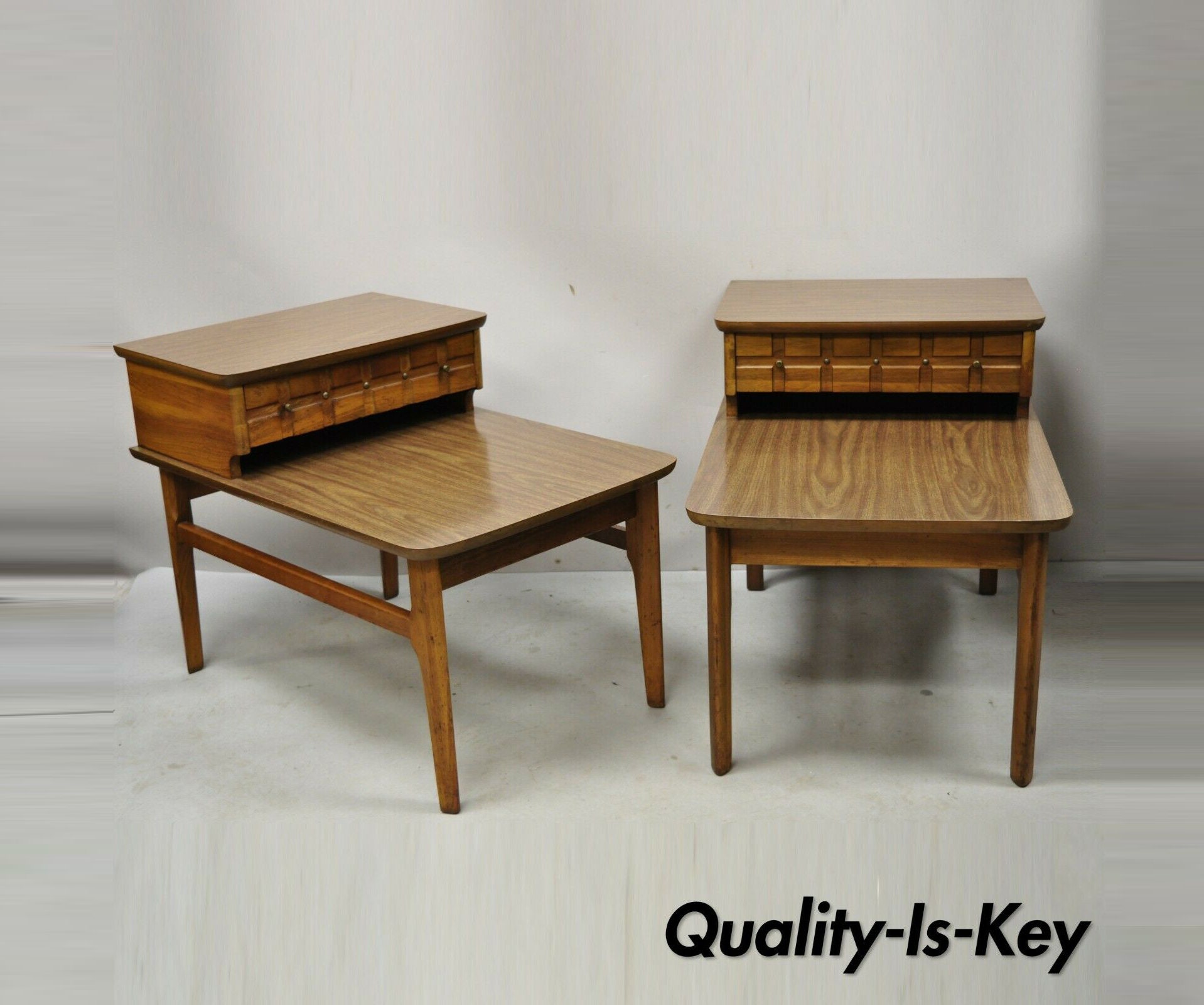 Vintage mersman side table discount