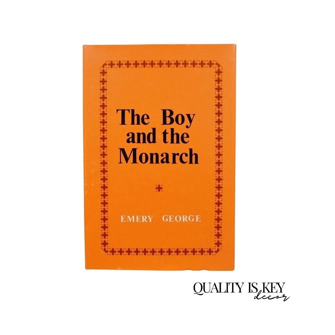 George Emery Emery George the Boy and the Monarch Sonnets & Variations 1987 Ardis ...