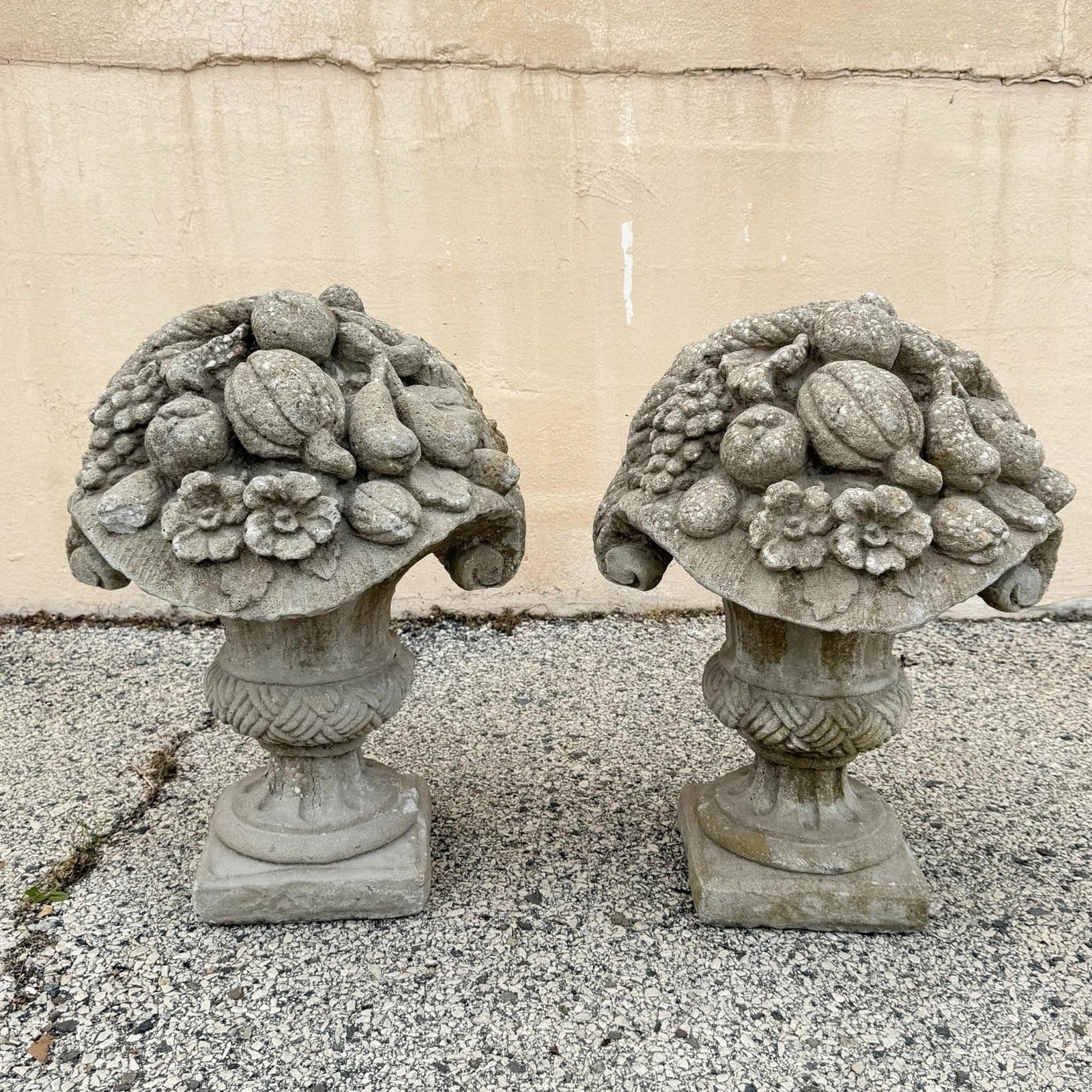Vintage Cast Cement Stone 26