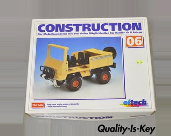 Vintage 1990s Eitech German Construction Model Erector Kit 06 Jeep Truck NOS