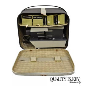 Rollei P11 Slide Projector Franke Heidecke Parts/Repair w/ 1960s Monument Slides