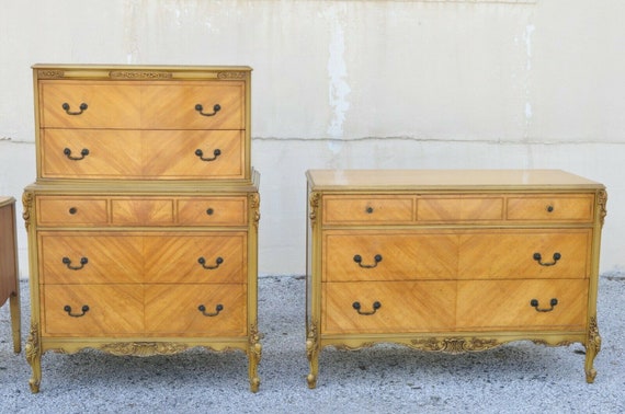 Antique bedroom set with vanity online