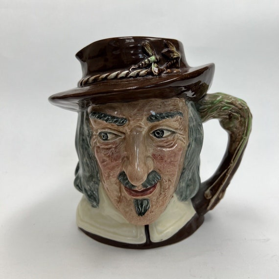 Royal Doulton Izaak Walton D6404 300 Anni Compleat Angler Toby Mug