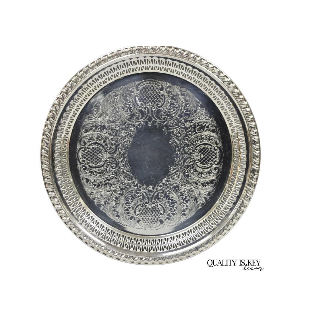 Leonard Silver Tray - Etsy