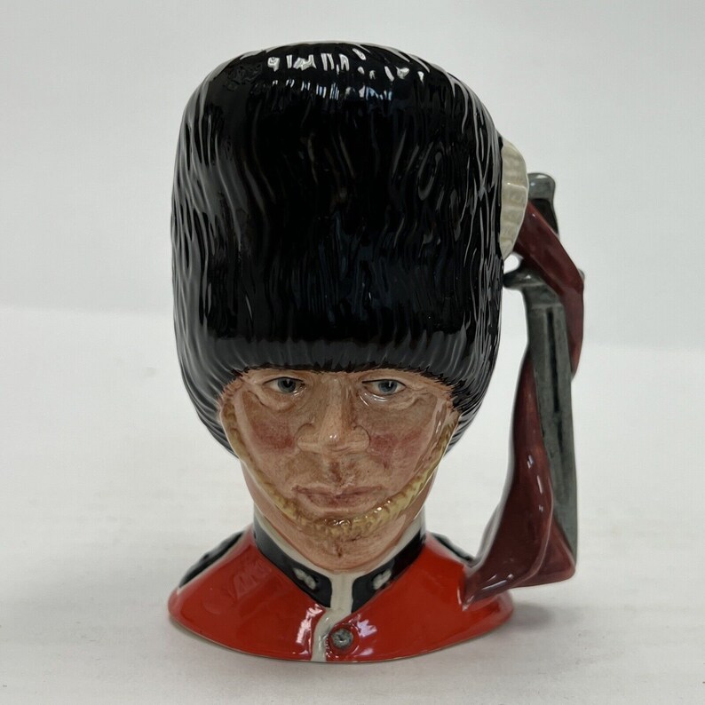 Vintage Royal Doulton 1986 the Guardsman D 6771 Toby Mug Jug 4 Etsy