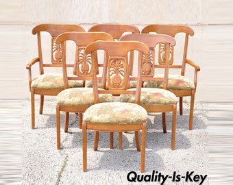VINTAGE ETHAN ALLEN Captain Chair Set Of2 Your Choice of Custom