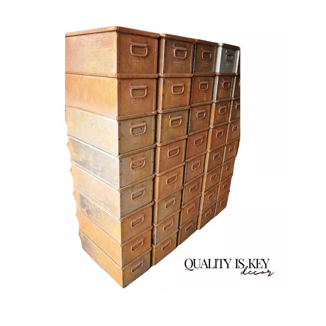 Vintage Stacking Bin - Etsy