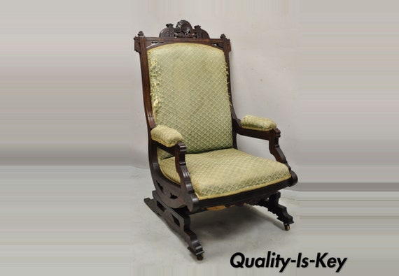 Eastlake platform rocking chair sales