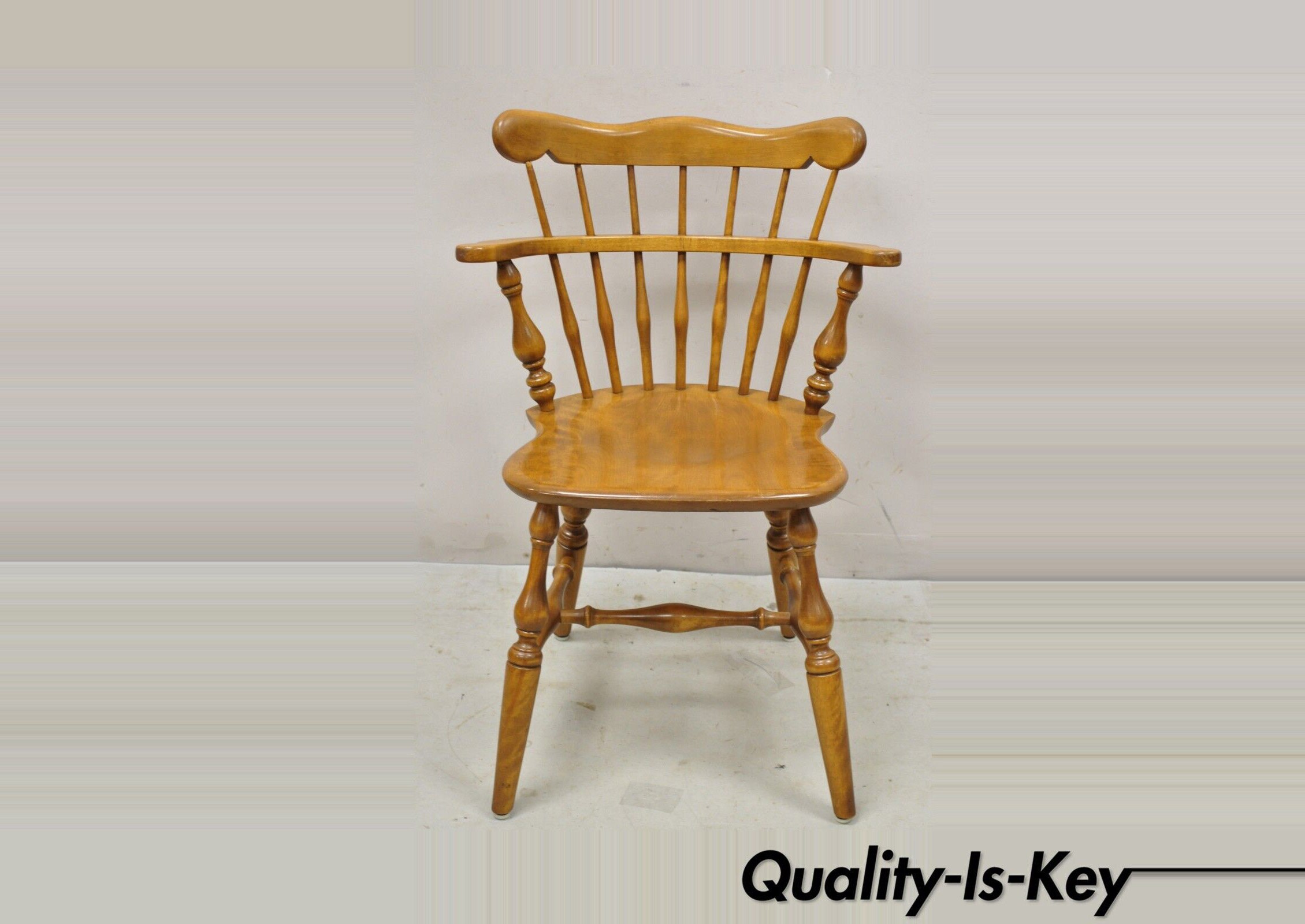 Ethan allen comb back chair deals