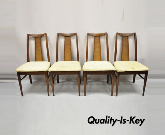 Cane high on sale back dining chairs