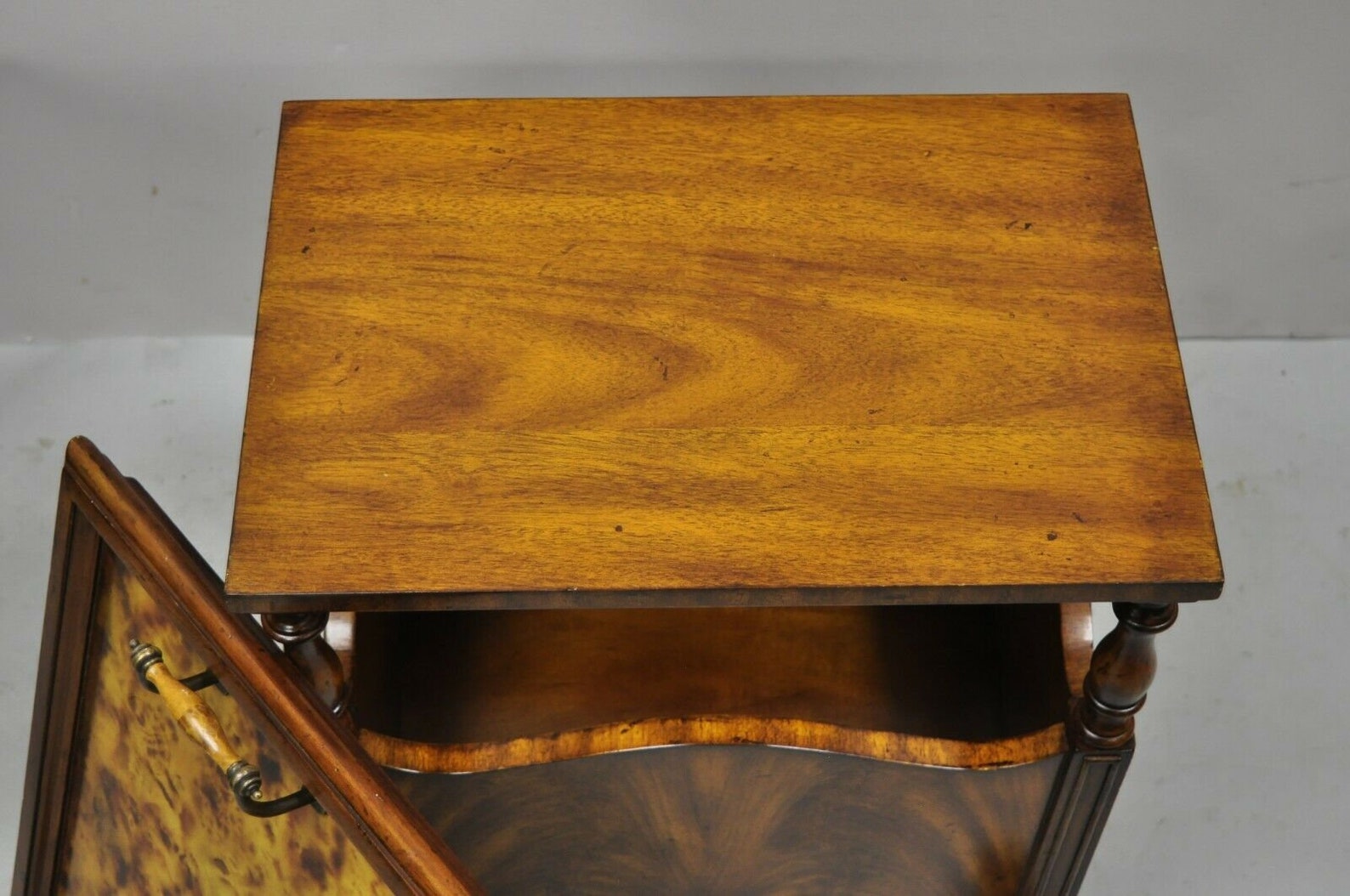 Maitland Smith Mahogany Regency Serving Tray Side Table with | Etsy