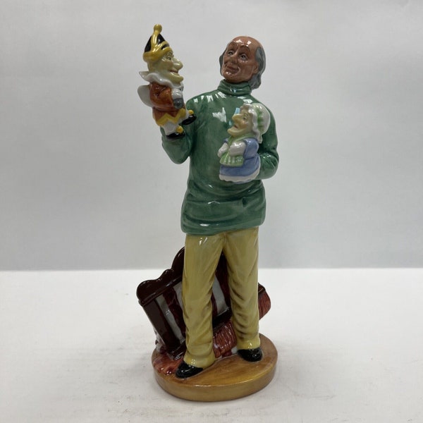 Vintage Royal Doulton 1980 Punch And Judy Man H.N. 2765 Figurine 9.5 inch W06