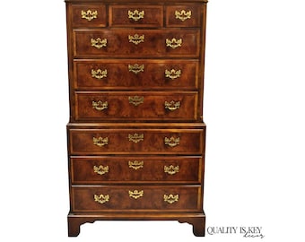 Vintage Henredon Aston Court Banded Mahogany Dresser - Etsy