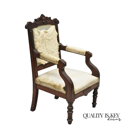 Victorian childs upholstered chair discount