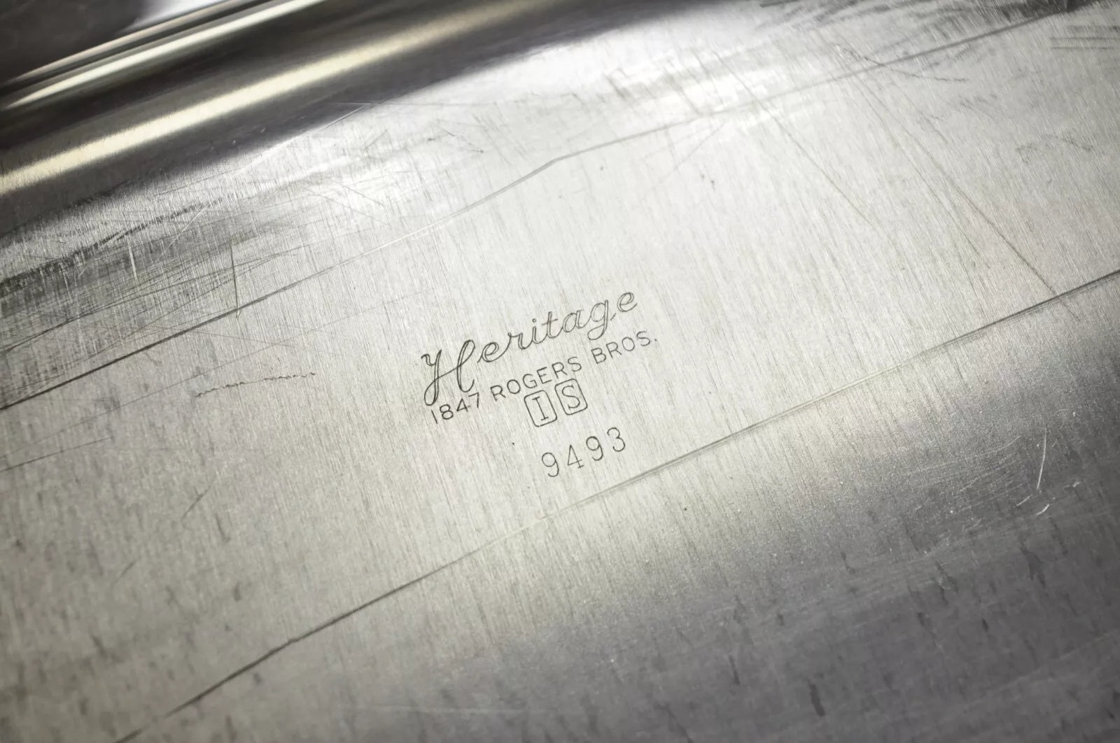 Rogers Bros. 1847 Heritage 9493 Large Silver Plated Serving