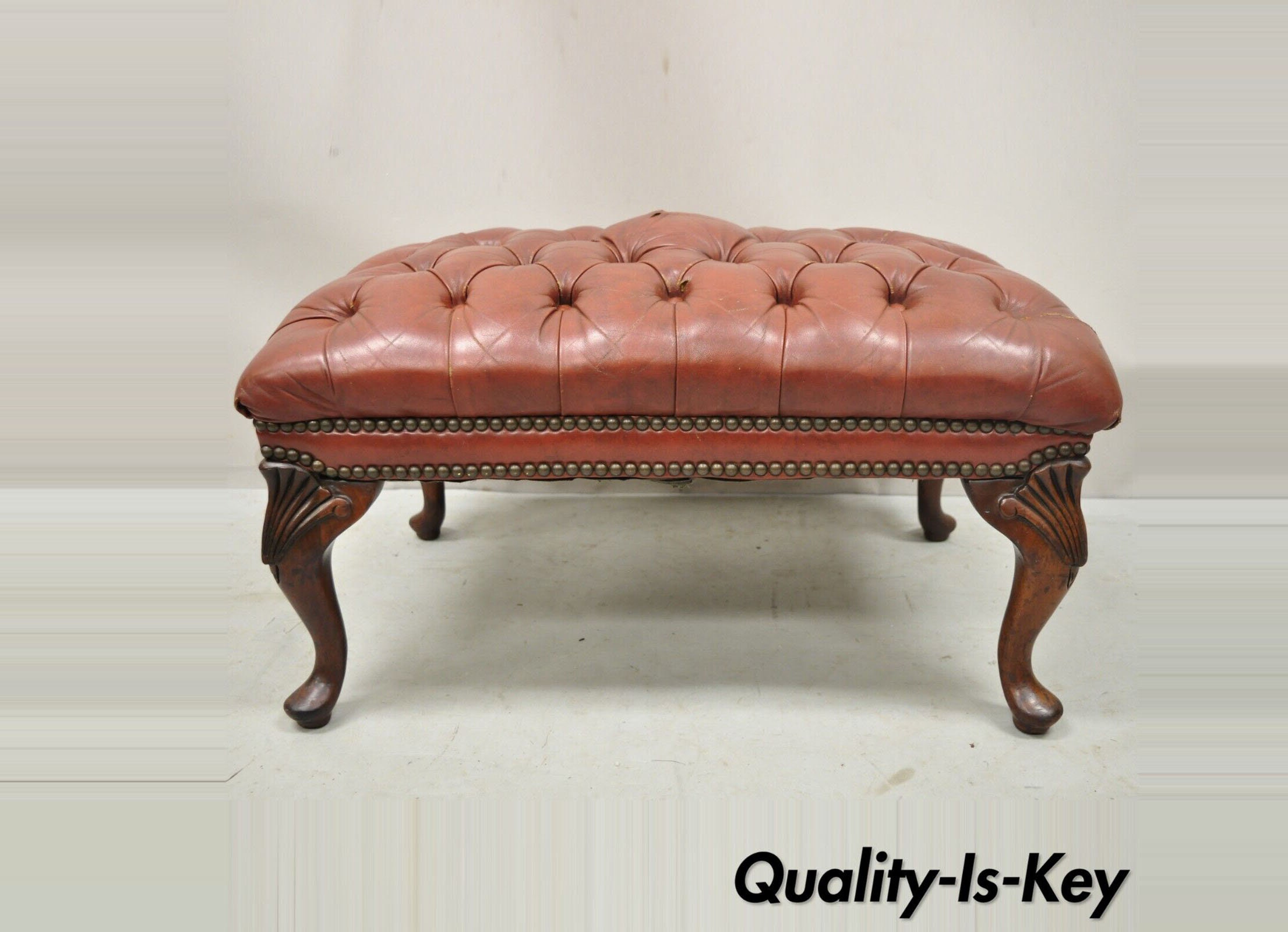Chesterfield Footstool Etsy