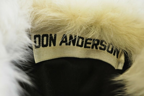 Vintage Don Anderson White Fox Fur Winter Women