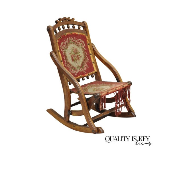 Eastlake Folding Rocking Chair Etsy