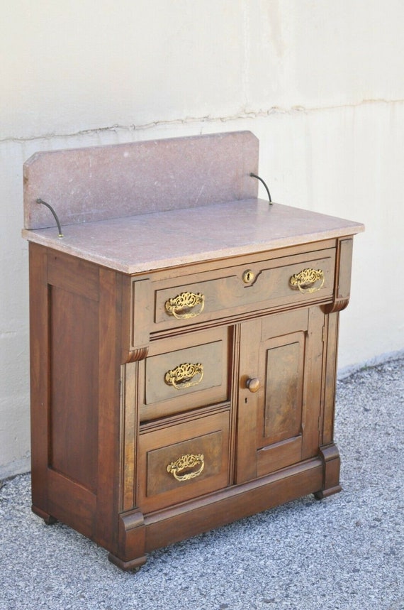 Antique commode washstand deals