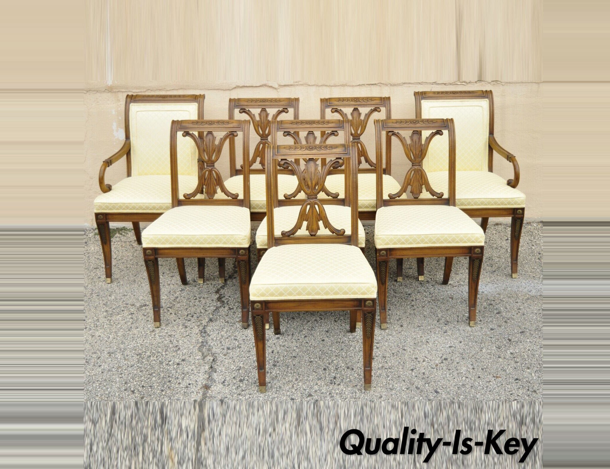 Neoclassical Rocking Chair French Neoclassical Chair