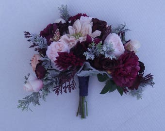 Silk Flower Bouquet Etsy