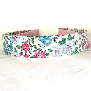 Liberty of London - Liberty Annabella - Liberty Tana Lawn® - Liberty Floral Print - Flower Hairband - Floral Alice Band - Back to School