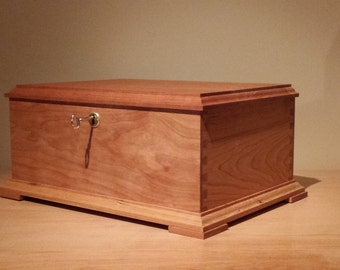 Cherry Dovetailed Document Box