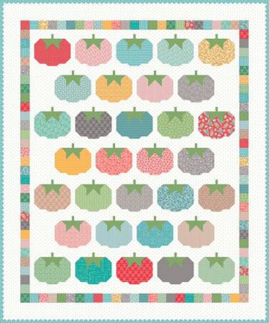 Stitch Tomato Pin Cushion Quilt Kit by Lori Holt From Riley Etsy