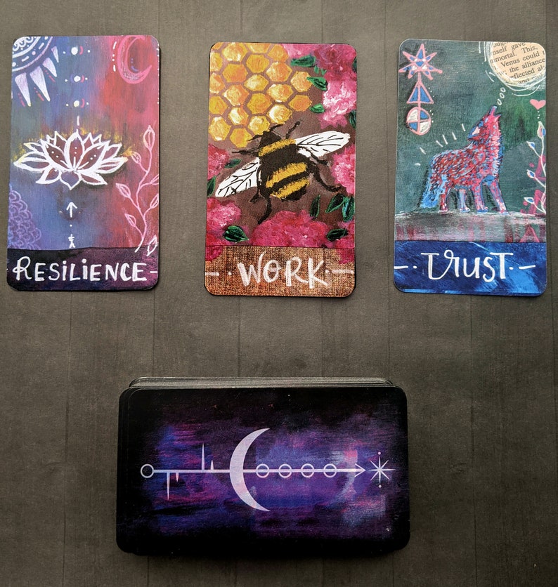 3 Card Reading with Intuitive Discovery Oracle Deck image 1