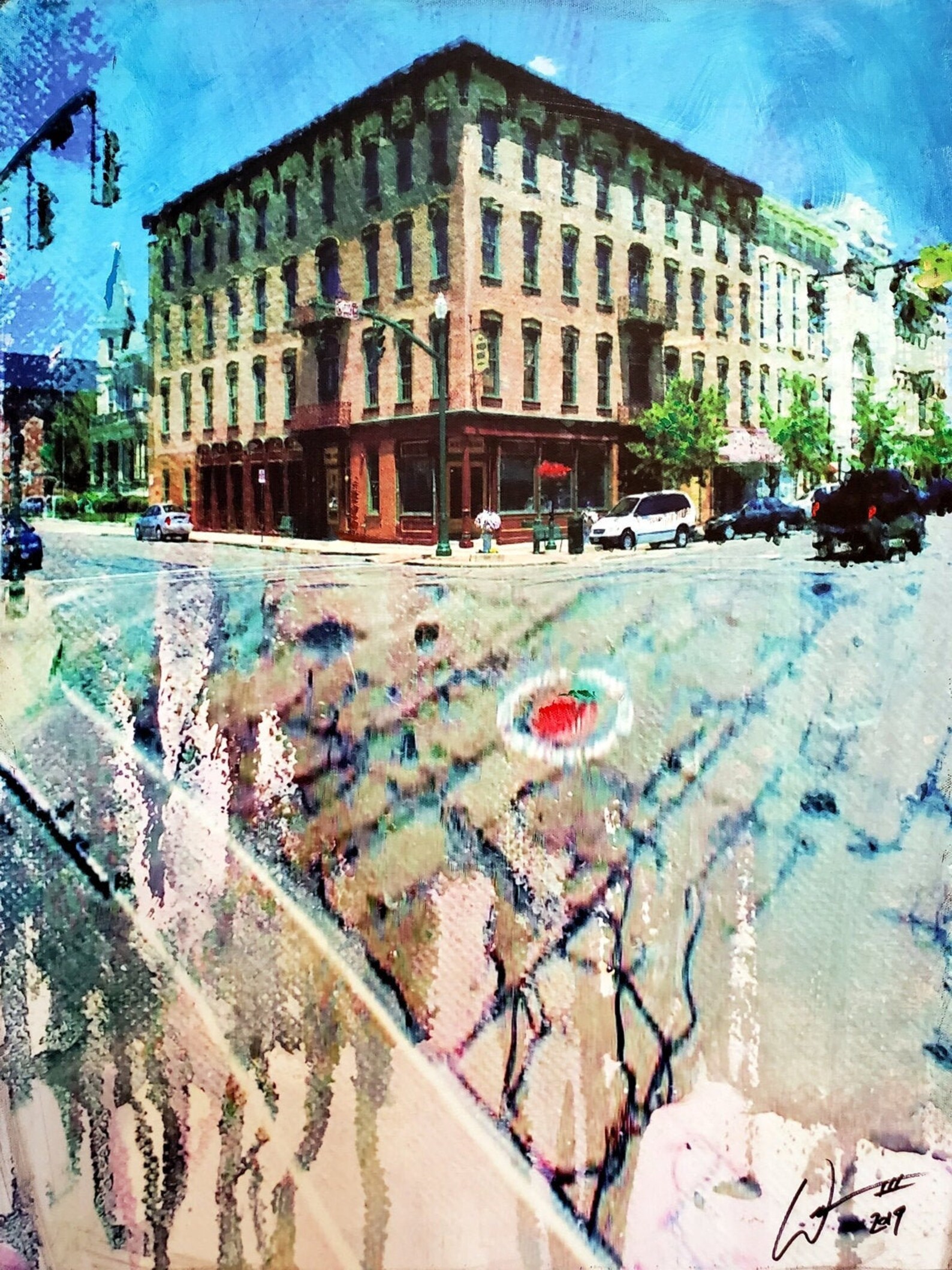 Morris House of Troy Ohio 18x24 Limited Edition Etsy Singapore