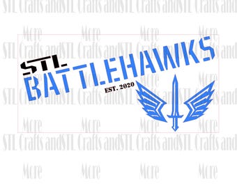 SVG de Battlehawks STL