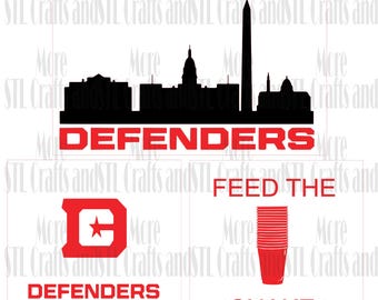 DC Defenders SVG Bundle (3) Designs
